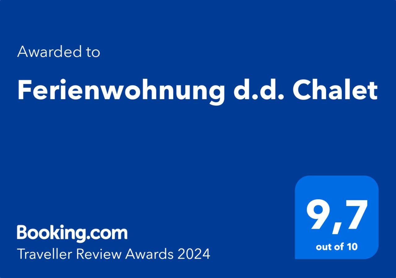 Ferienwohnung D.D. Chalet Aitrach Ngoại thất bức ảnh